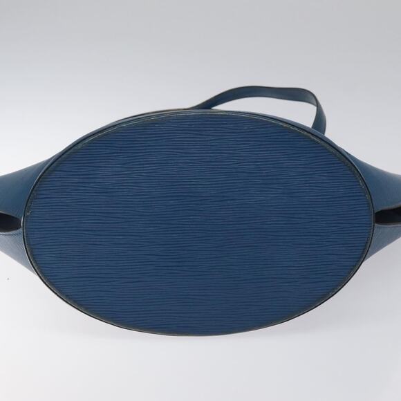 LOUIS VUITTON Epi Saint Jacques Shopping Shoulder Bag Blue M52275 - Picture 5 of 16